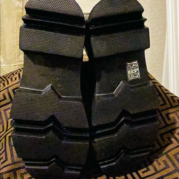 Aquatalia leather combat style Boots Size 8-1/2