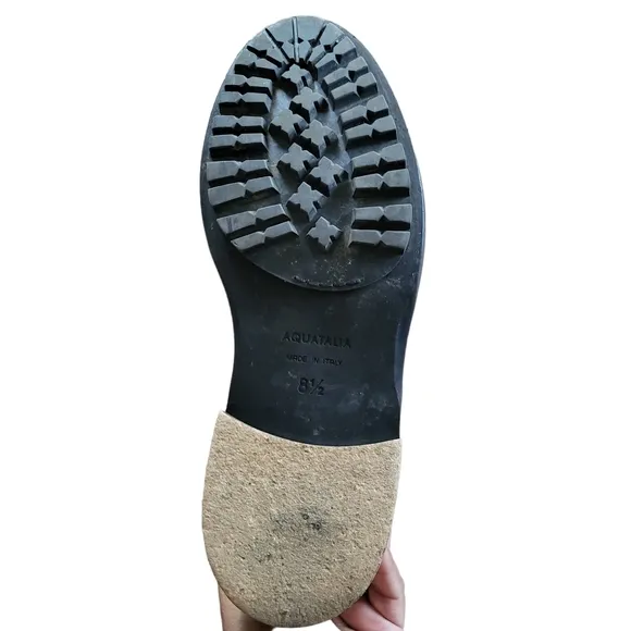 Aquatalia Orianna Weatherproof Combat Boots