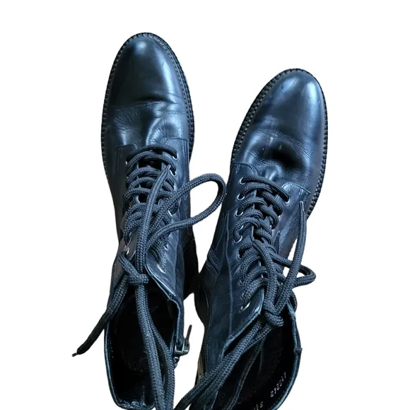 Aquatalia Orianna Weatherproof Combat Boots