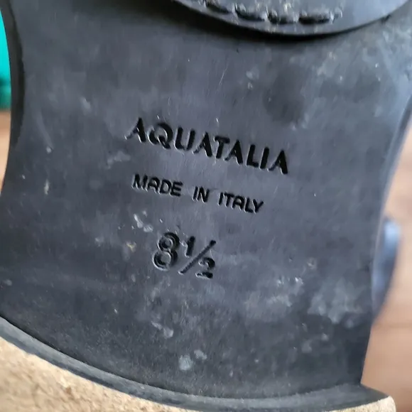 Aquatalia Orianna Weatherproof Combat Boots