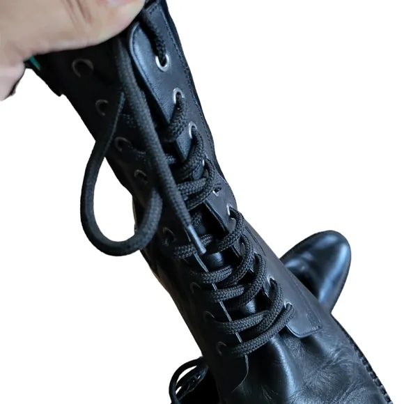 Aquatalia Orianna Weatherproof Combat Boots