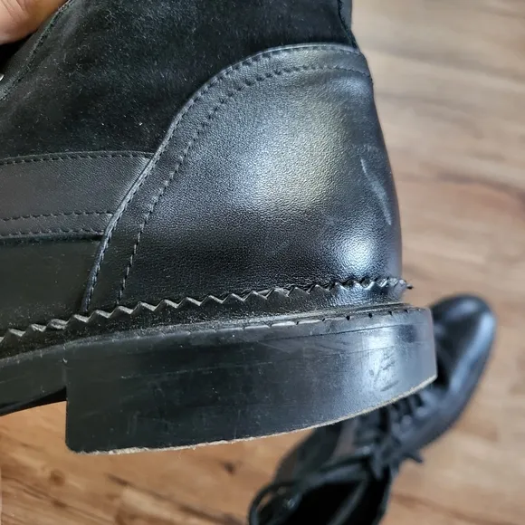 Aquatalia Orianna Weatherproof Combat Boots