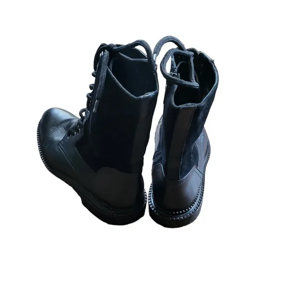 Aquatalia Orianna Weatherproof Combat Boots