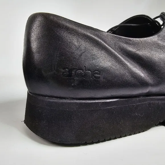 Arche Leather Sneakers Mens 14 Vibram Foam Lightweight Comfort Casual Derby