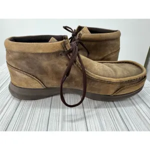 Ariat Spitfire Boots Men’s Sz 11.5 D Brown Bomber 10021723 Moc Toe Casual Shoes