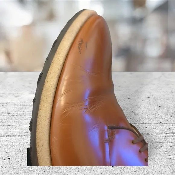 Armando Cabral camel color lace up oxfords. Made in Italy size 43 &quot;🎉host