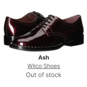 Ash Wilco Studded Oxblood Oxford Shoes