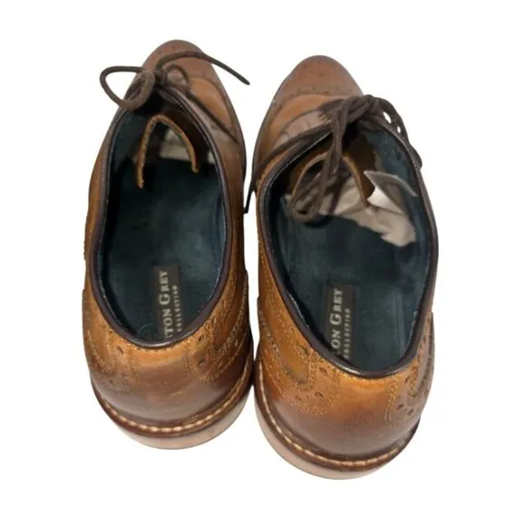 Ashton Grey Collection Lot of 2 Men's Size 10 Oxford (Tokyo Black) (Boyle Brown)