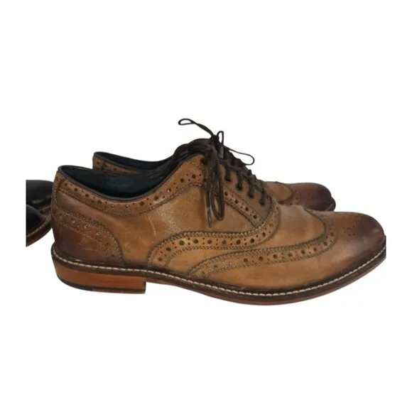 Ashton Grey Collection Lot of 2 Men's Size 10 Oxford (Tokyo Black) (Boyle Brown)