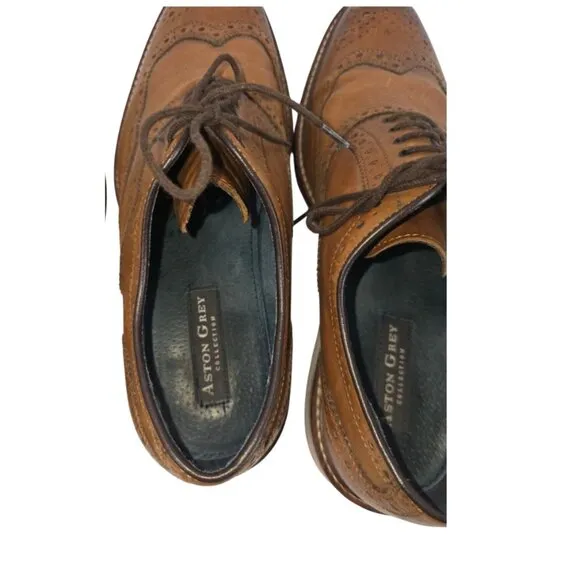 Ashton Grey Collection Lot of 2 Men's Size 10 Oxford (Tokyo Black) (Boyle Brown)