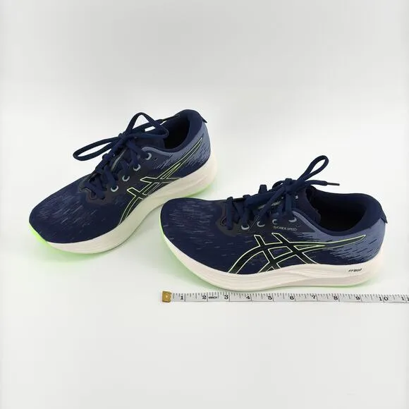 Asics EvoRide Speed 2 Blue Expanse Men's Running Shoes Size 6.5 Lightweight