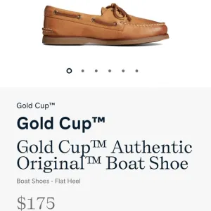 Authentic Original™ Tan Boat Shoe sperry gold cup