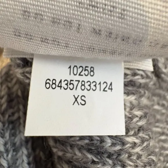 AYR The Sloop Sweater in Merino Wool Men's Size XS in Fuzzy TV Gray NWOT!