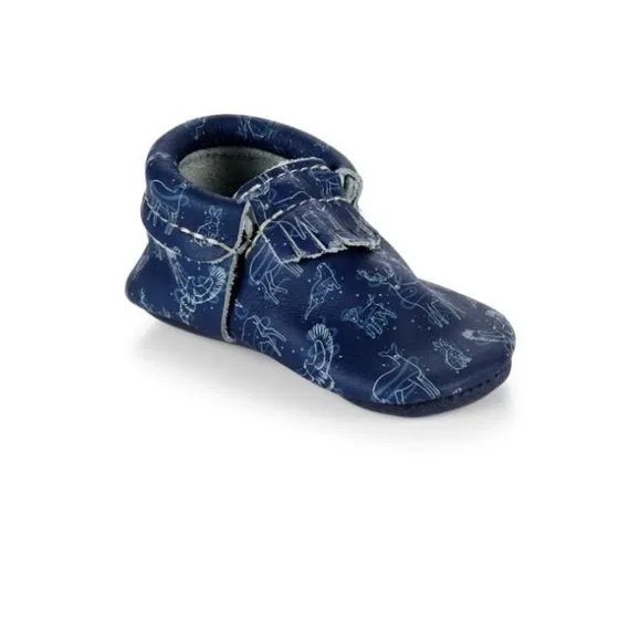 Baby Freshly Picked x Harry Potter Patronus City Leather Soft Sole Moccasins