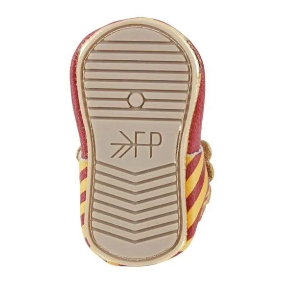 Baby Gift Freshly Picked Harry Potter Gryffindor Rubber Sole Moccasins Size 5 NE