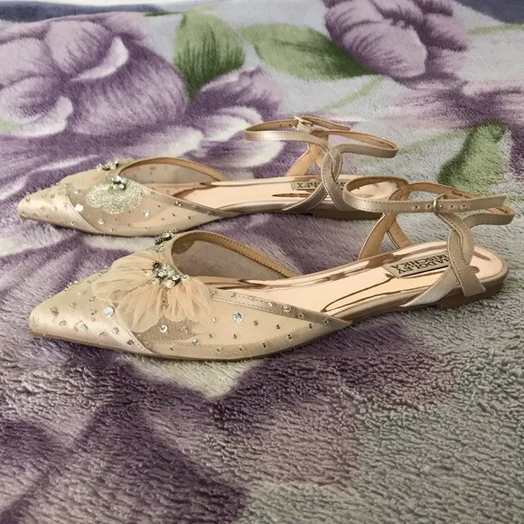 Badgley Mischka Karine Pointed Toe Flat