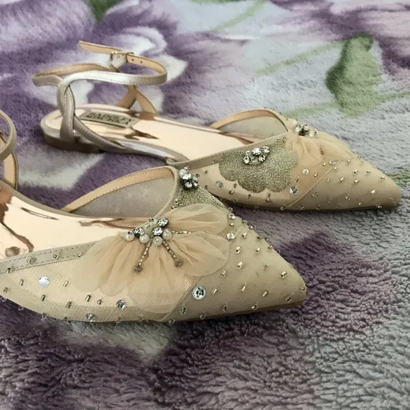 Badgley Mischka Karine Pointed Toe Flat