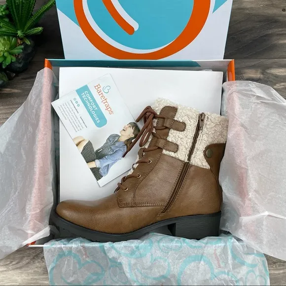 Baretraps ONeil Faux Fur Waterproof Combat Boots