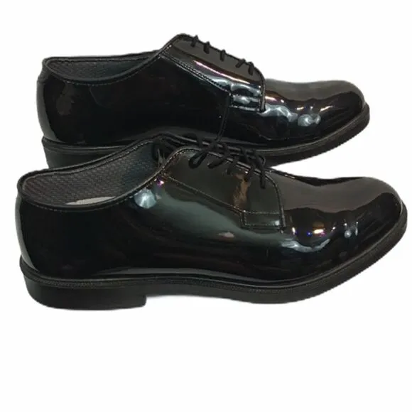 Bates High Gloss Uniform Oxford service shoes