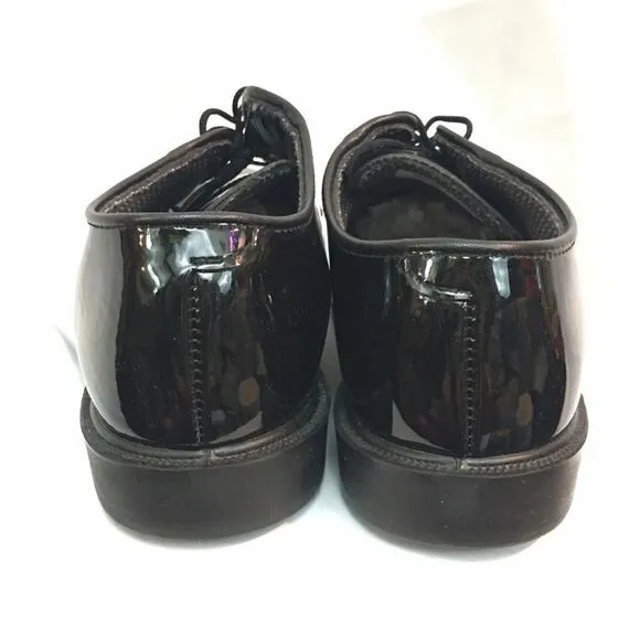Bates High Gloss Uniform Oxford service shoes