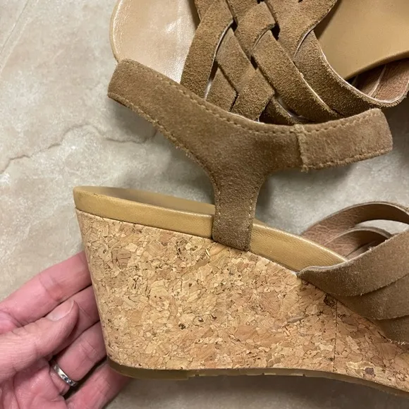 Beautiful Ugg strappy wedge sandals