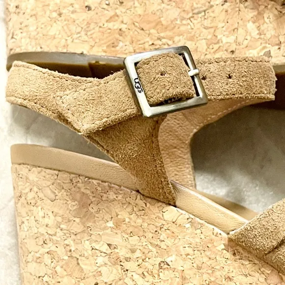 Beautiful Ugg strappy wedge sandals
