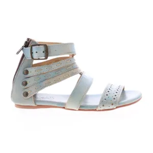 Bed Stu Artemis Womens Blue Leather Gladiator Sandals Shoes