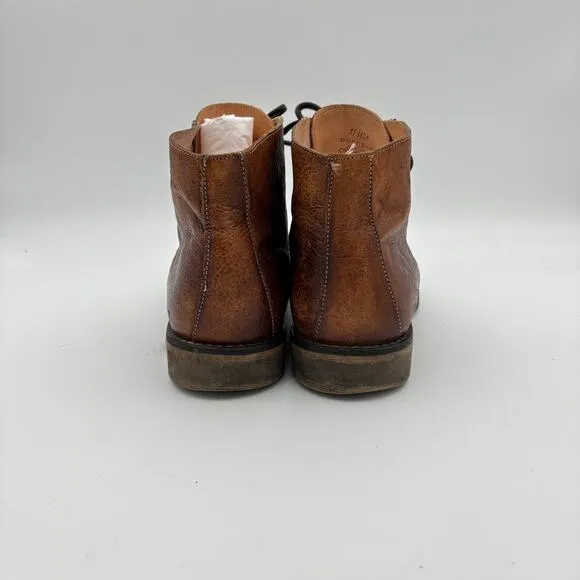 Bed Stu Workshop Leather Lace Up Cobbler Boots Men's 11