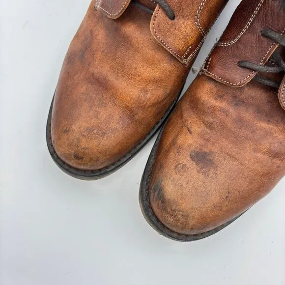 Bed Stu Workshop Leather Lace Up Cobbler Boots Men's 11