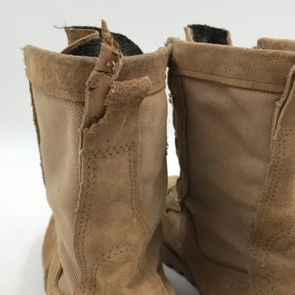 Belleville 790G Gore Tex Tan Leather Lace Up Combat Boots Size 6.5