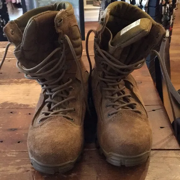 Belleville boots.