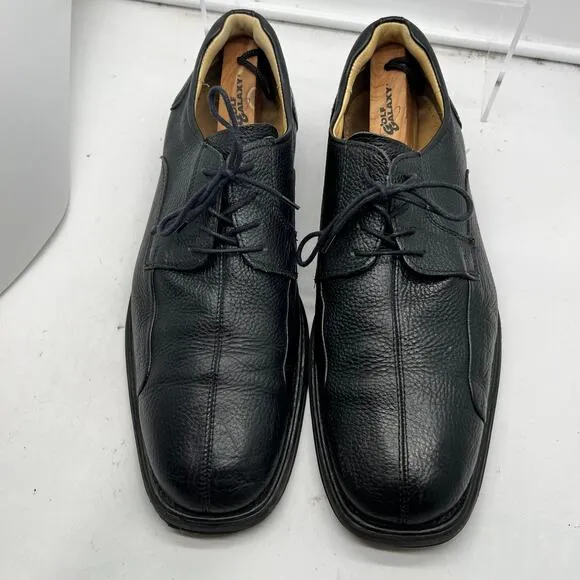 Belvedere Shoes Mens 13 Bay Bridge Black Leather Oxford Brazil