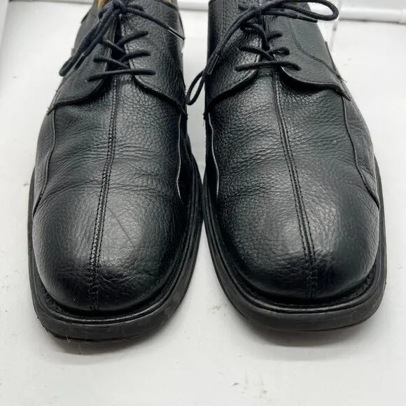 Belvedere Shoes Mens 13 Bay Bridge Black Leather Oxford Brazil