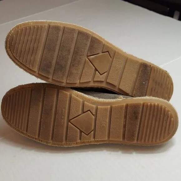 Bettye Muller Freestyle Espadrille Flats Sz 38