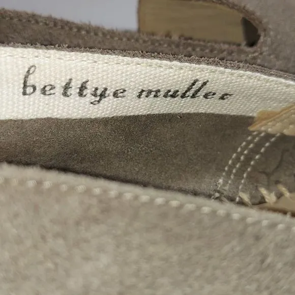 Bettye Muller Freestyle Espadrille Flats Sz 38