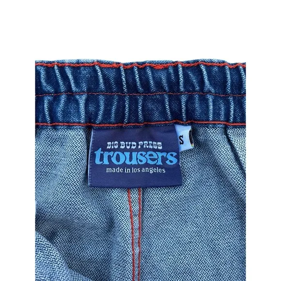 Big Bud Press Denim Trouser Jeans - Medium Wash, Size Small