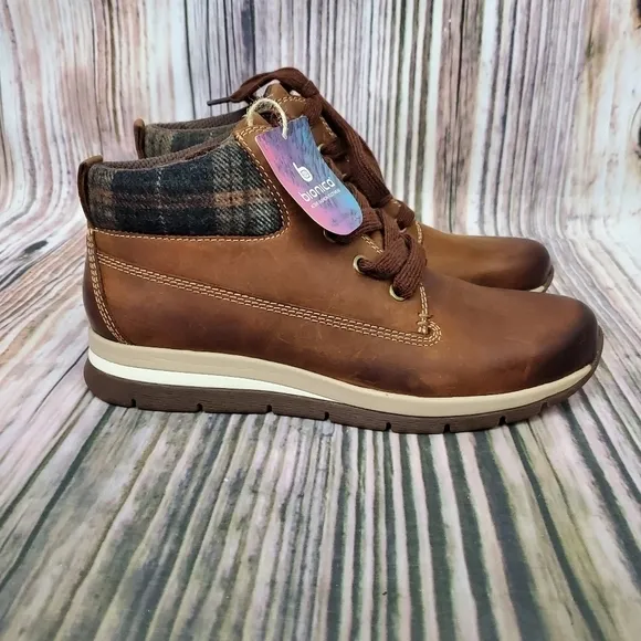 Bionica Aztec Brown Tucson Lace Up Hiker Boots