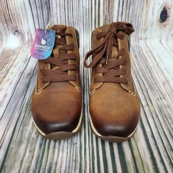 Bionica Aztec Brown Tucson Lace Up Hiker Boots