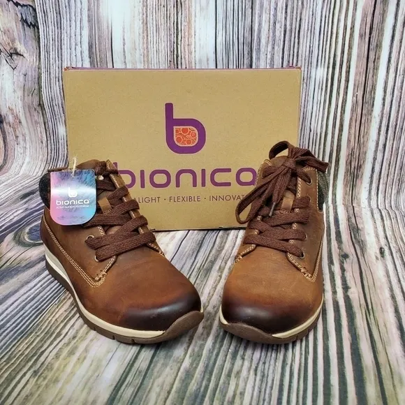 Bionica Aztec Brown Tucson Lace Up Hiker Boots