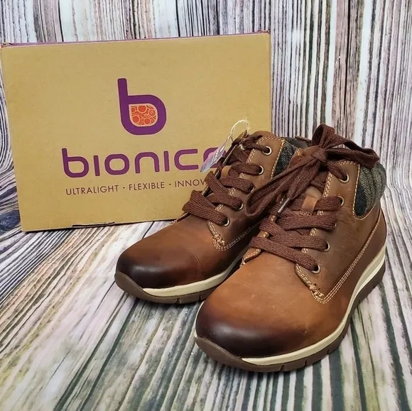 Bionica Aztec Brown Tucson Lace Up Hiker Boots