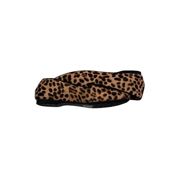 Birdies Starling Animal Print/Leopard/Cheetah Haircalf Flats Women's Size 6