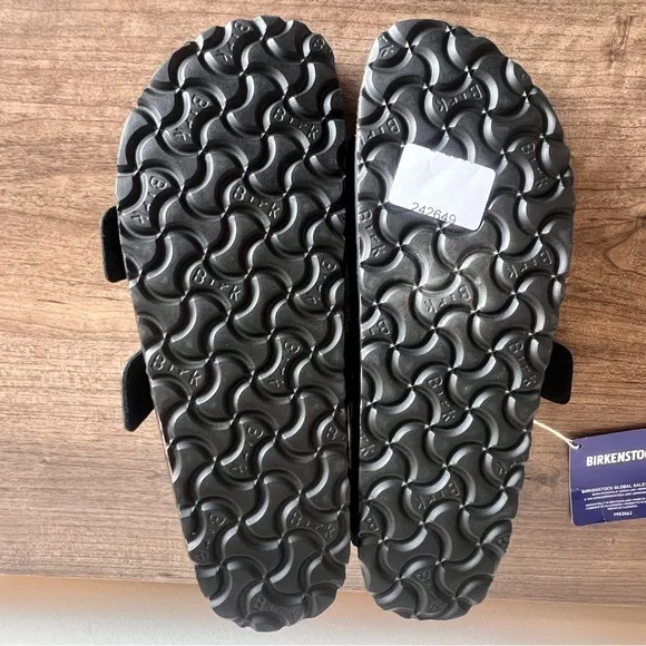 Birkenstock Arizona Black Gator Gleam Women's Sandal Size 37 aka 6 #242649
