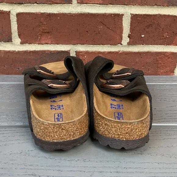 Birkenstock Arizona Suede Sandals, 37N/6-6.5