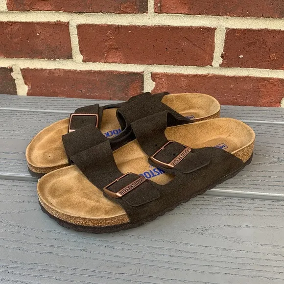 Birkenstock Arizona Suede Sandals, 37N/6-6.5