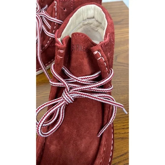 Birkenstock Pasadena High Suede Leather Ankle Boots Lace Up Casual Shoes EU38