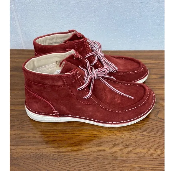 Birkenstock Pasadena High Suede Leather Ankle Boots Lace Up Casual Shoes EU38