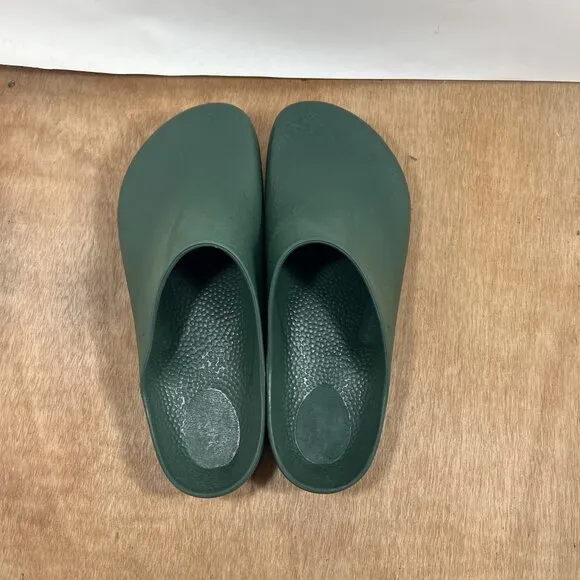 Birkenstock Professional Men's Size 7.5 Green Clogs Profi Birki Walking Shoes