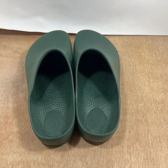 Birkenstock Professional Men's Size 7.5 Green Clogs Profi Birki Walking Shoes