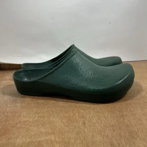 Birkenstock Professional Men's Size 7.5 Green Clogs Profi Birki Walking Shoes