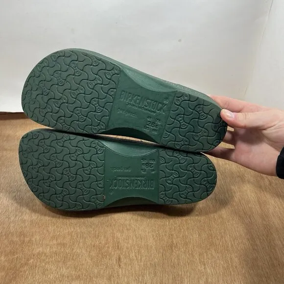 Birkenstock Professional Men's Size 7.5 Green Clogs Profi Birki Walking Shoes